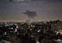 তেহরানে ইরানের সামরিক ঘাঁটিতে ইসরায়েলের ব্যাপক হামলা