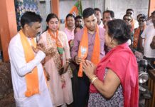 ধর্মনগরে বিজেপির জনসংযোগ অভিযান তুঙ্গে, জয়ের বার্তা সুধাংশুর কণ্ঠে