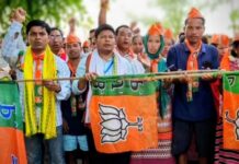 অমরপুরে বিজেপির শক্তি প্রদর্শন, ৭০০ ভোটারের যোগদানে নির্বাচনী বার্তা স্পষ্ট